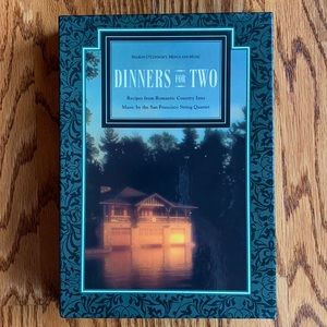Dinners For Two - cookbook and CD - new in box